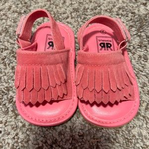 Size 2 Pink Sandals